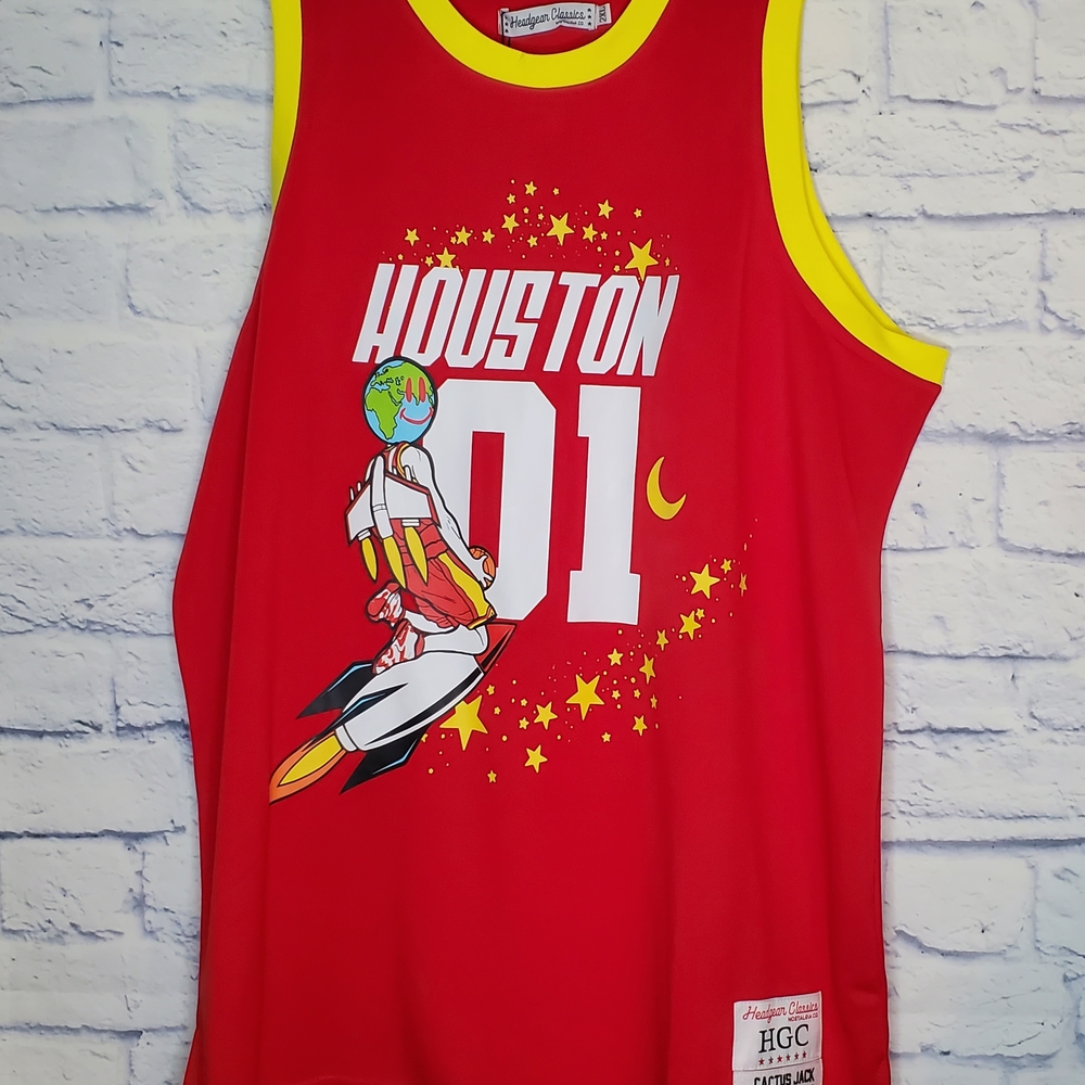 HGC Houston 01 Red Men's Tank Jersey